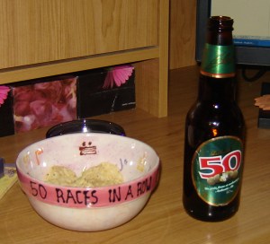 50 races bowl and beer 2010