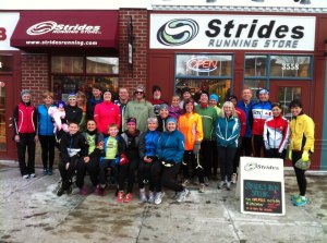 Strides Holiday Running Streak 2012